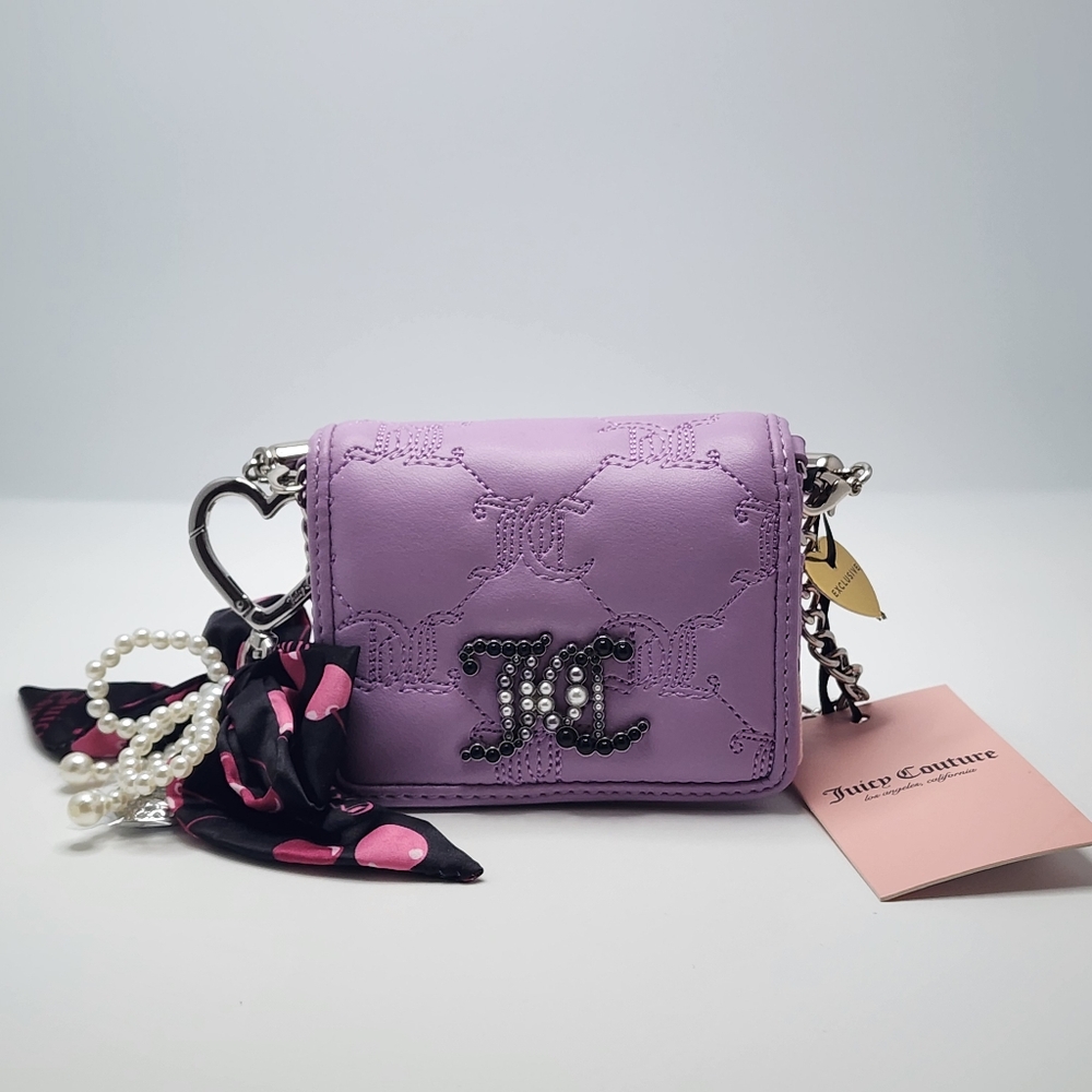 Juicy Couture Purple Mini Crossbody Bag